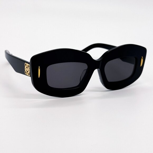 NEW LW40114F 01A, LOEWE BLACK WOMEN SUNGLASSES LOEWE - Picture 1 of 11